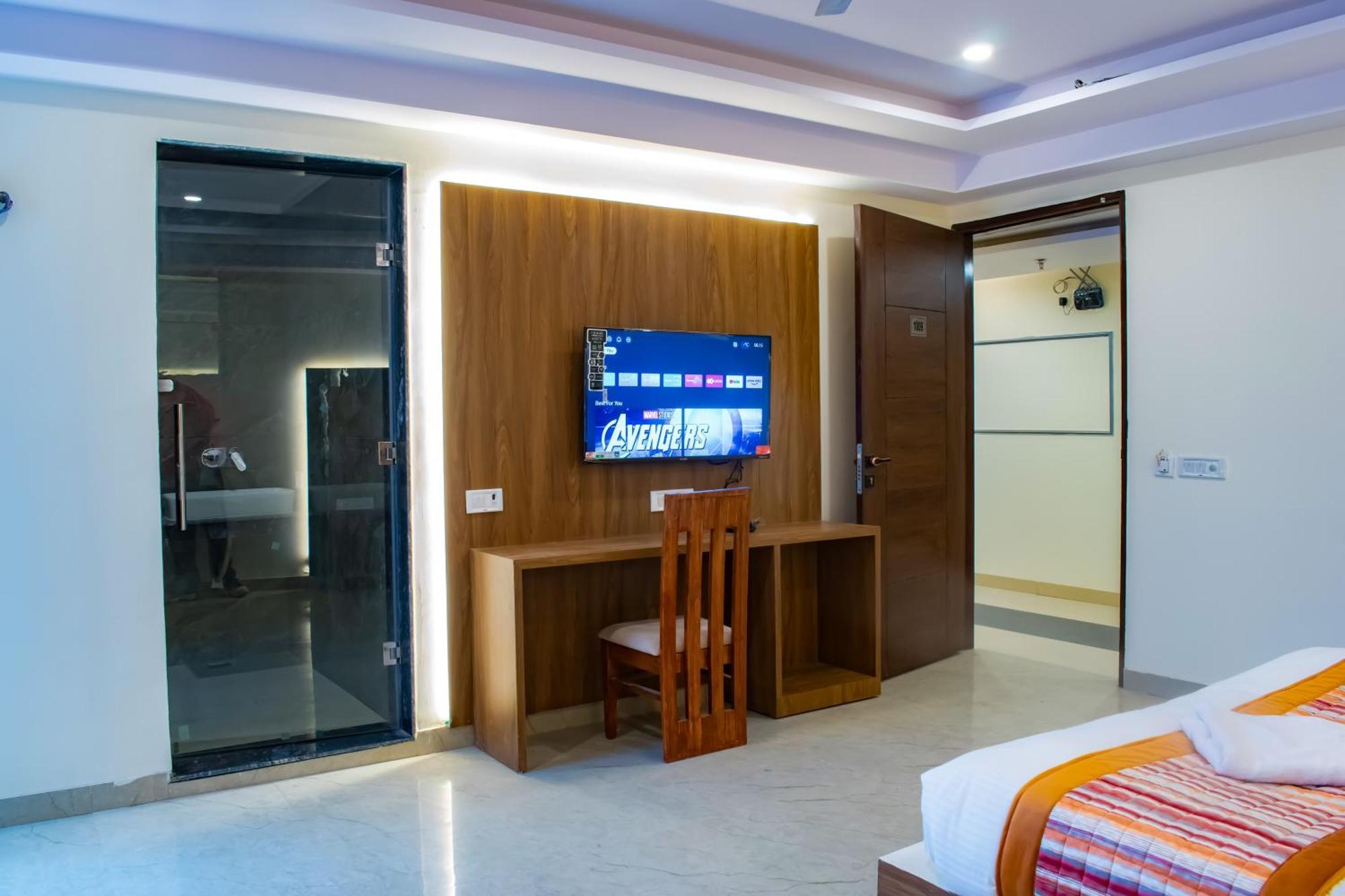 ניו דלהי Hotel Yash Palace מראה חיצוני תמונה